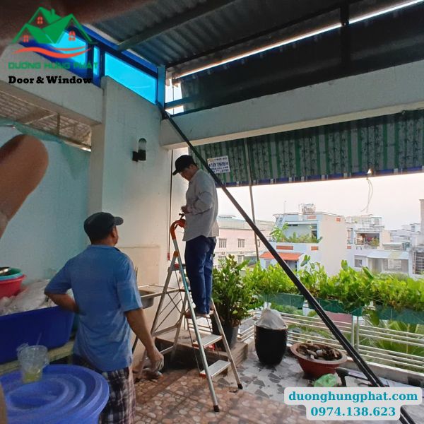 thi công cửa lưới chống muỗi quận 7